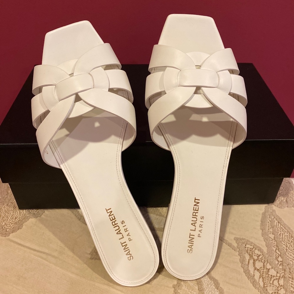 SAINT LAURENT Tribute Sandals